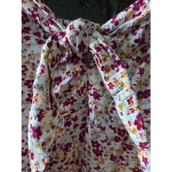 Cotton On Lightweight Sleeveless Floral Mini Dress size Large Womens - Picture 4 of 10